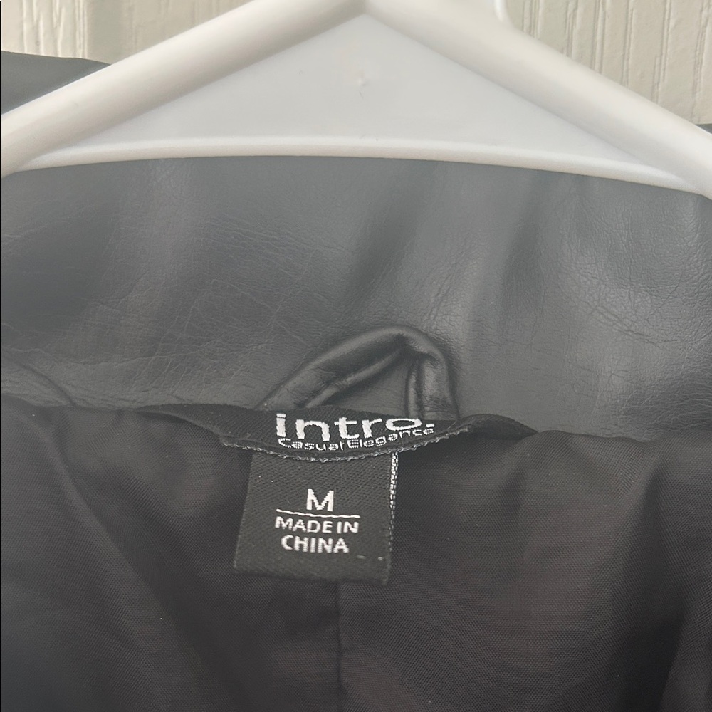 Intro. Women’s Black Bomber Jacket - Picture 2 of 5